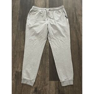 Bearbottom Jogger Pants Mens XL Gray Stretch Elastic Ankle Cuffs Y2K Drawstring